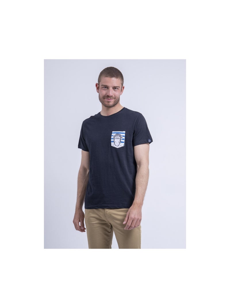 T-shirt girocollo NINJATOL Beige - Kiabi