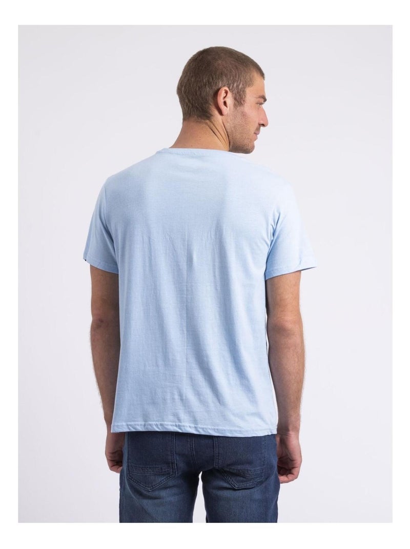 T-shirt girocollo NIRALVINO Blu cielo - Kiabi