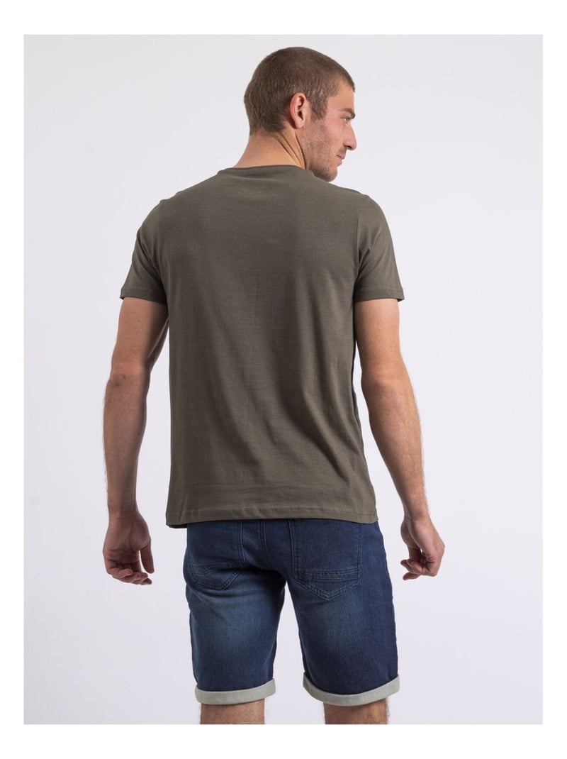 T-shirt girocollo NIROULIO Cachi - Kiabi