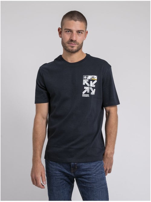 T-shirt girocollo oversize pur coton JOEDEN - Kiabi