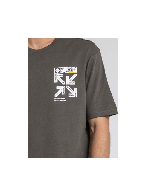 T-shirt girocollo oversize pur coton JOEDEN - Kiabi