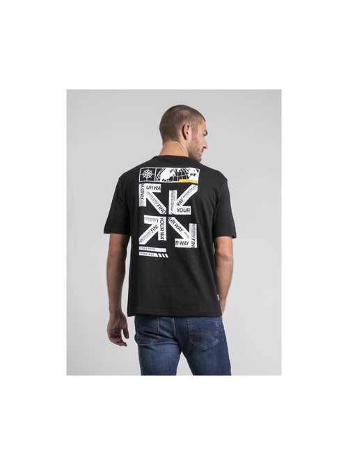 T-shirt girocollo oversize pur coton JOEDEN - Kiabi