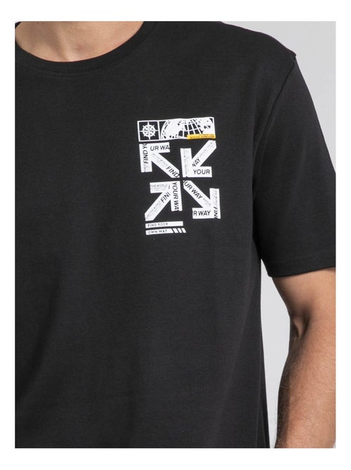 T-shirt girocollo oversize pur coton JOEDEN - Kiabi