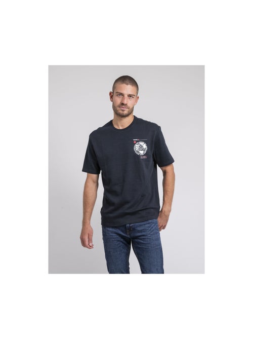 T-shirt girocollo oversize pur coton JOHART - Kiabi