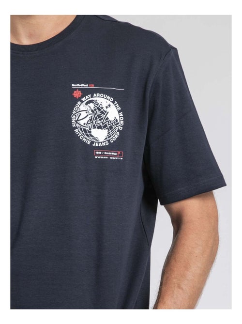 T-shirt girocollo oversize pur coton JOHART - Kiabi