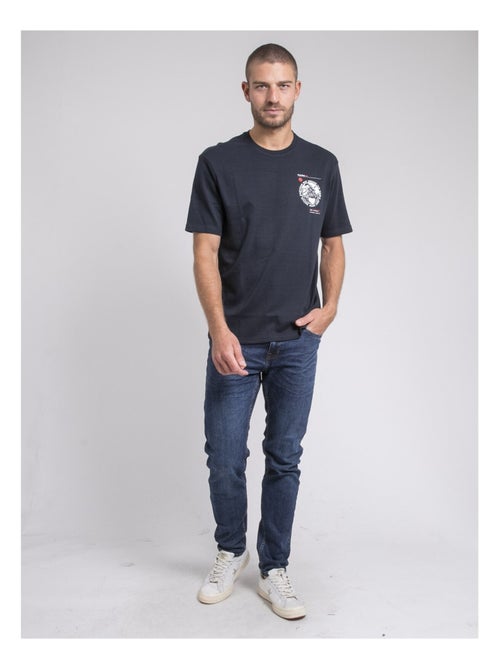 T-shirt girocollo oversize pur coton JOHART - Kiabi