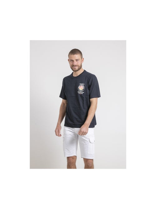 T-shirt girocollo oversize puro cotone NAHAMAS - Kiabi