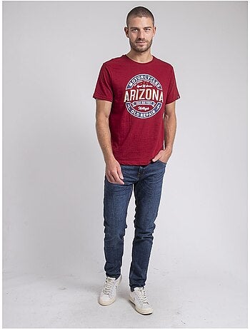 T-shirt girocollo pur coton JABUSTIN