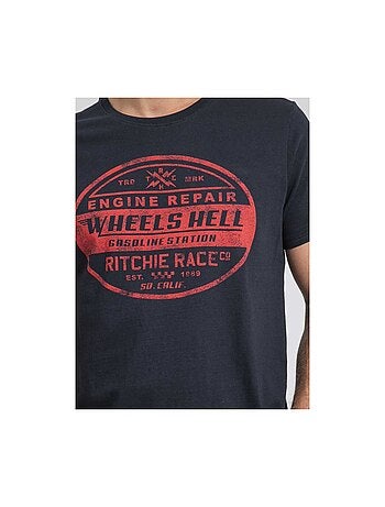 T-shirt girocollo pur coton JAKOTA