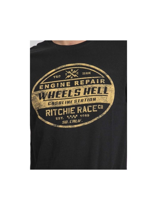 T-shirt girocollo pur coton JAKOTA - Kiabi