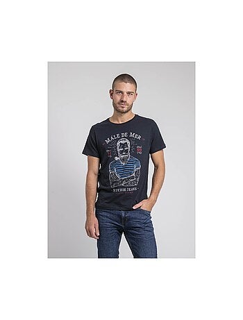 T-shirt girocollo pur coton JAMEKONG