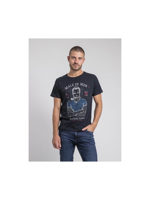 T-shirt girocollo pur coton JAMEKONG - Kiabi