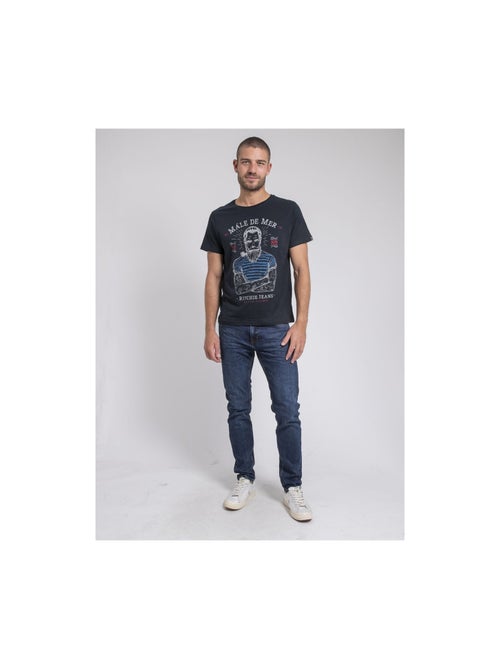 T-shirt girocollo pur coton JAMEKONG - Kiabi