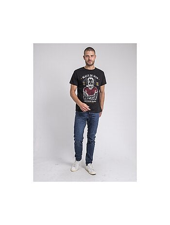T-shirt girocollo pur coton JAMEKONG