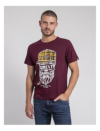 T-shirt girocollo pur coton JAMYTH