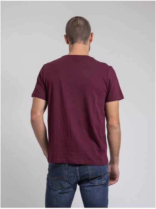 T-shirt girocollo pur coton JAMYTH - Kiabi