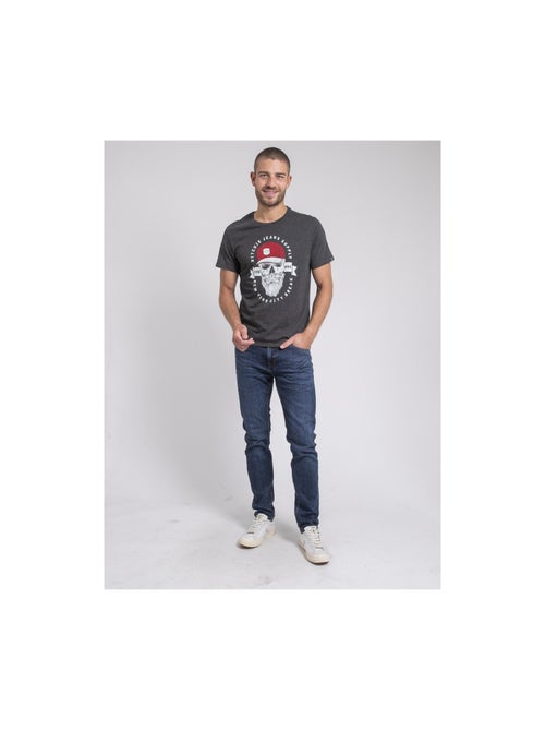 T-shirt girocollo pur coton JIMINAL - Kiabi