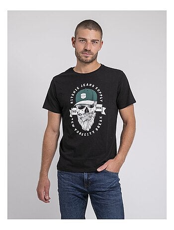 T-shirt girocollo pur coton JIMINAL