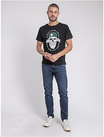 T-shirt girocollo pur coton JIMINAL
