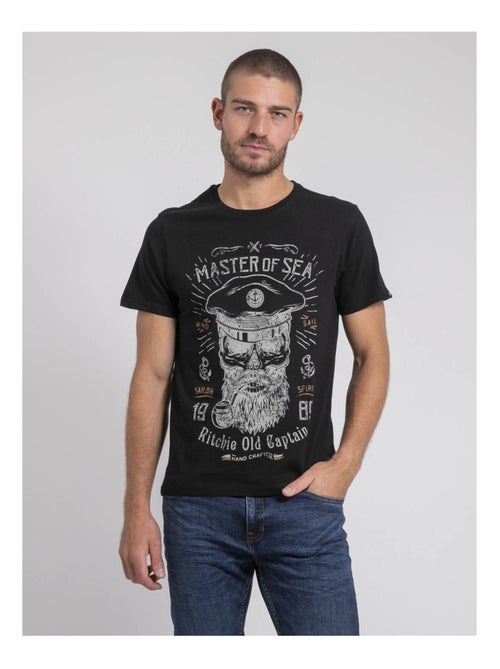 T-shirt girocollo pur coton JIMOSCAR - Kiabi