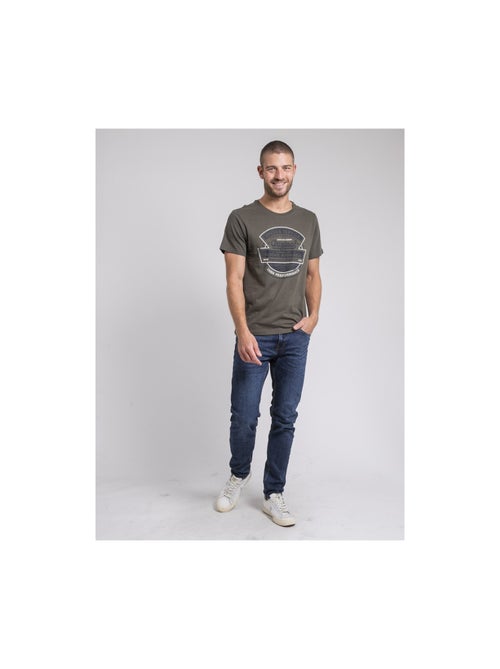 T-shirt girocollo pur coton JIROBIN - Kiabi