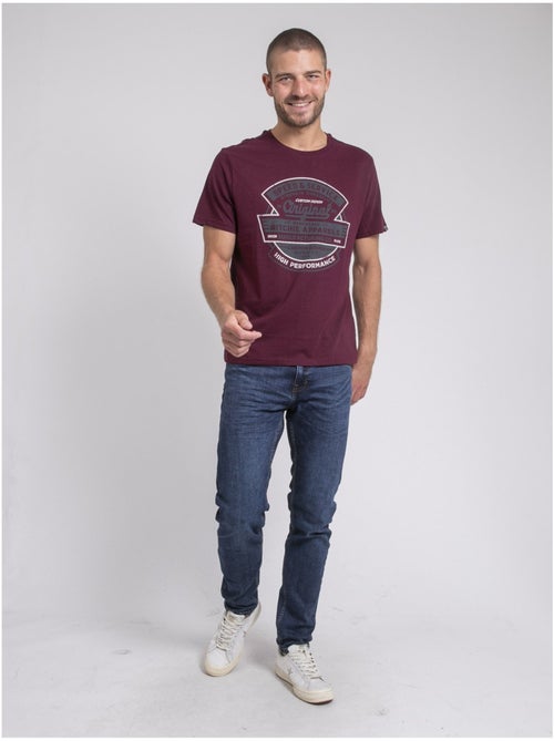 T-shirt girocollo pur coton JIROBIN - Kiabi