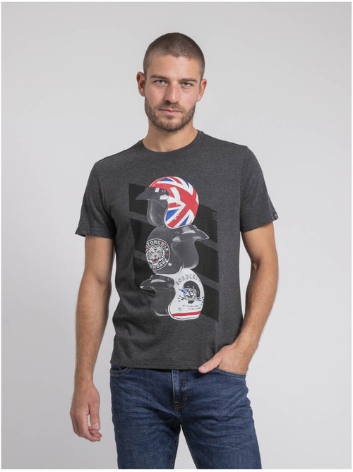 T-shirt girocollo pur coton JOAKIM - Kiabi