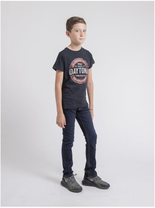 T-shirt girocollo pur coton JOCOBY-J - Kiabi