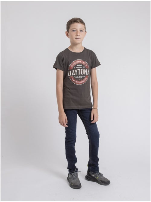 T-shirt girocollo pur coton JOCOBY-J - Kiabi