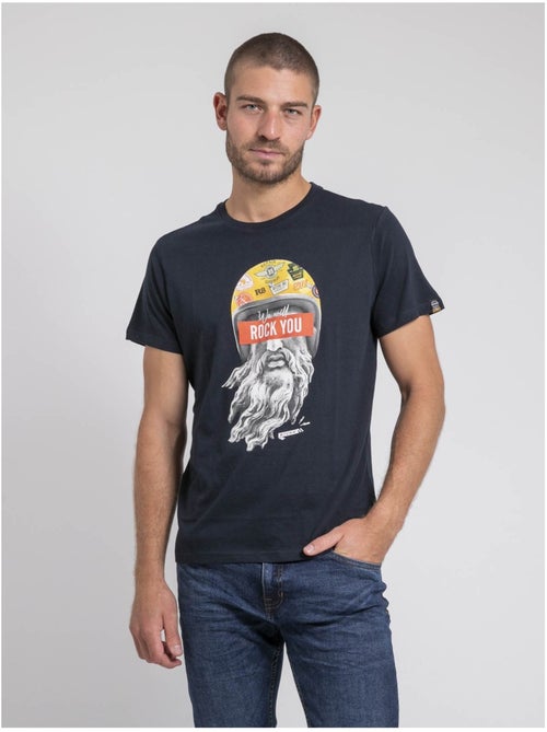 T-shirt girocollo pur coton JOMODEK - Kiabi