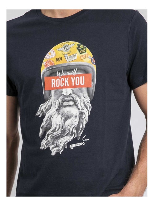 T-shirt girocollo pur coton JOMODEK - Kiabi