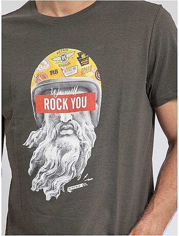 T-shirt girocollo pur coton JOMODEK