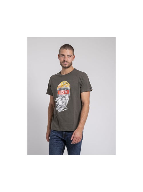 T-shirt girocollo pur coton JOMODEK - Kiabi