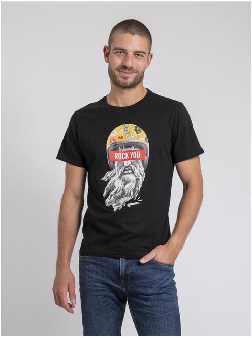 T-shirt girocollo pur coton JOMODEK - Kiabi