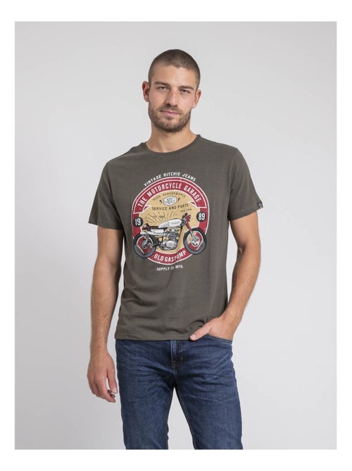 T-shirt girocollo pur coton JORISOL - Kiabi