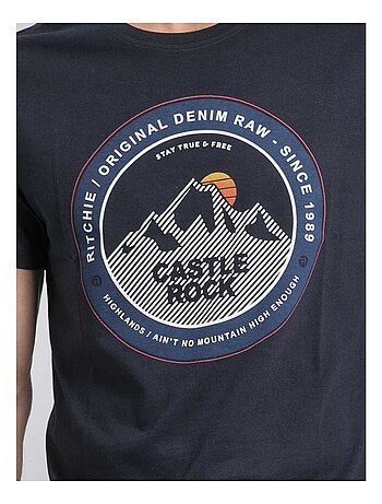 T-shirt girocollo pur coton JOROCK