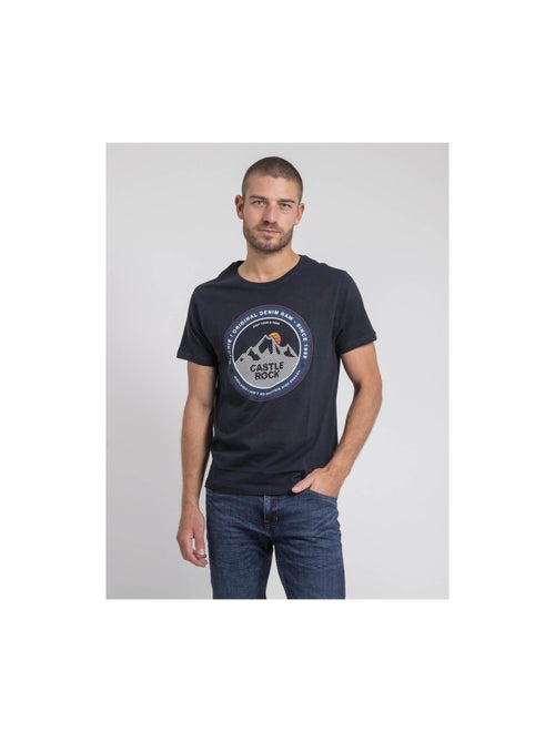 T-shirt girocollo pur coton JOROCK - Kiabi