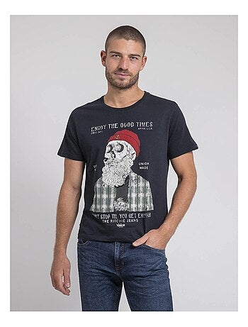 T-shirt girocollo pur coton JORUSTIX