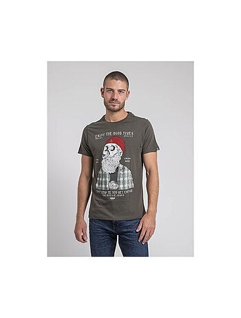 T-shirt girocollo pur coton JORUSTIX