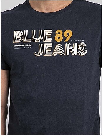 T-shirt girocollo pur coton JUPILAR