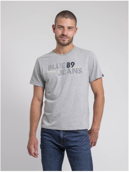 T-shirt girocollo pur coton JUPILAR - Kiabi