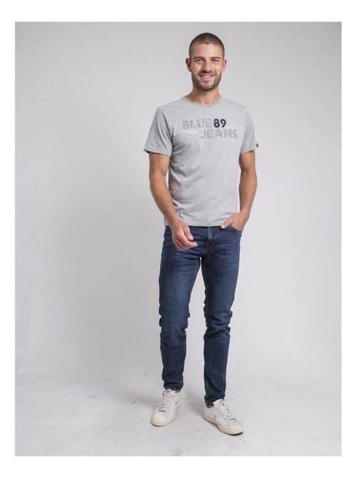 T-shirt girocollo pur coton JUPILAR - Kiabi