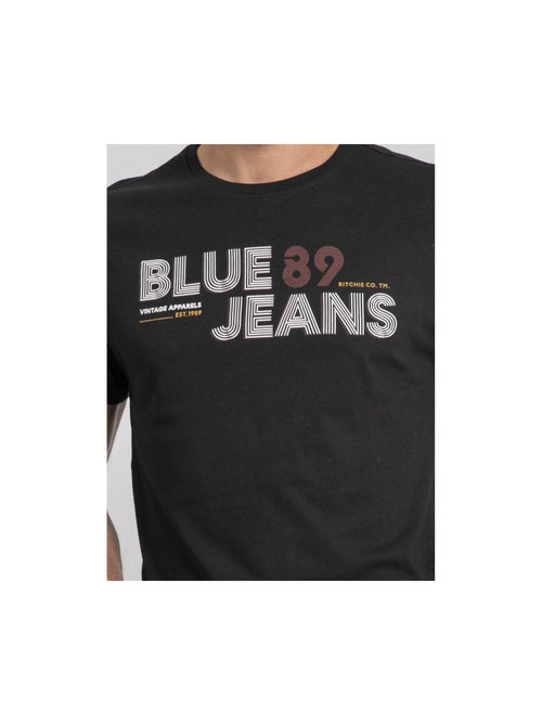 T-shirt girocollo pur coton JUPILAR - Kiabi