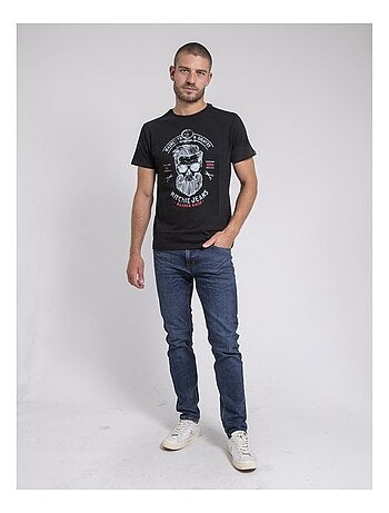 T-shirt girocollo pur coton JUSIX