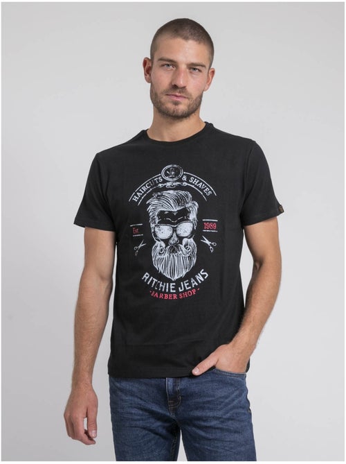 T-shirt girocollo pur coton JUSIX - Kiabi
