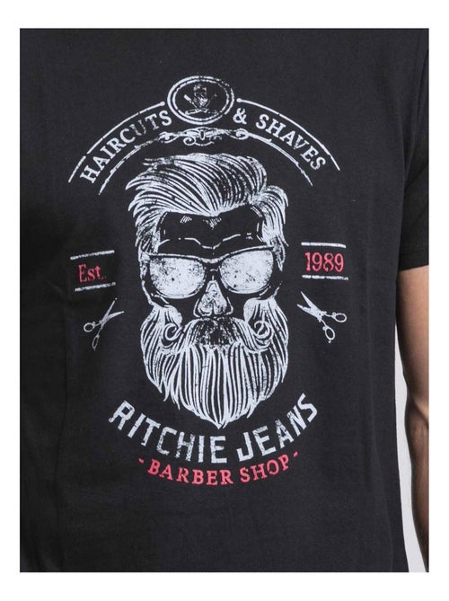 T-shirt girocollo pur coton JUSIX - Kiabi
