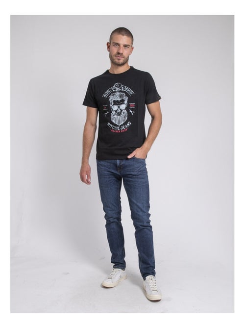 T-shirt girocollo pur coton JUSIX - Kiabi