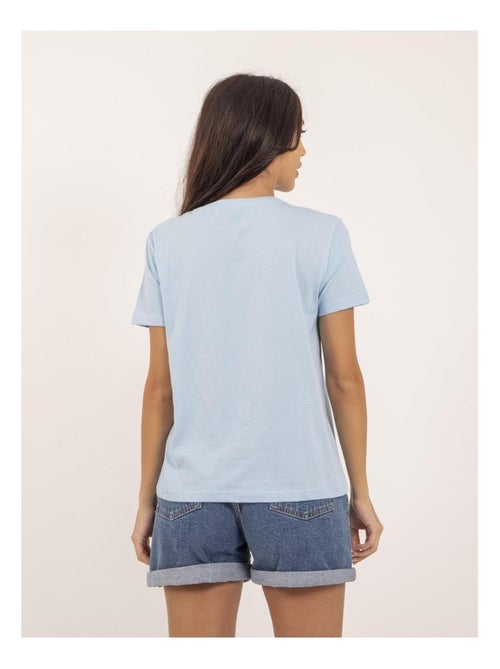 T-shirt girocollo puro cotone FABIANA - Kiabi T-shirt girocollo puro cotone FABIANA - Kiabi