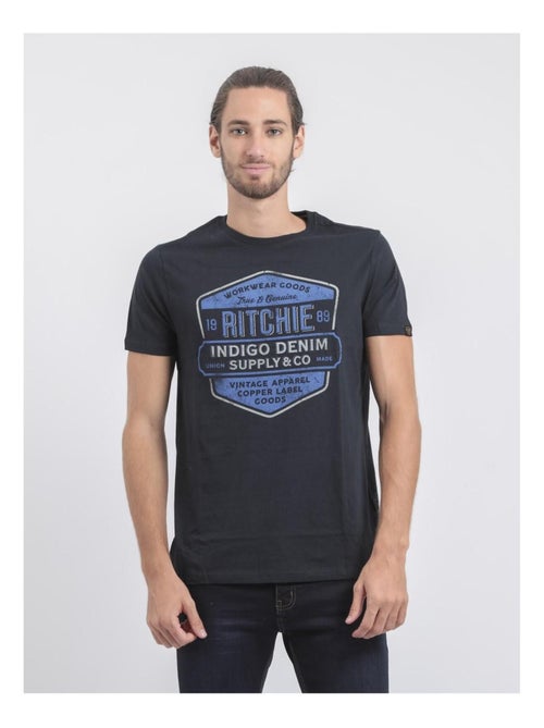 T-shirt girocollo puro cotone JAGNY - Kiabi