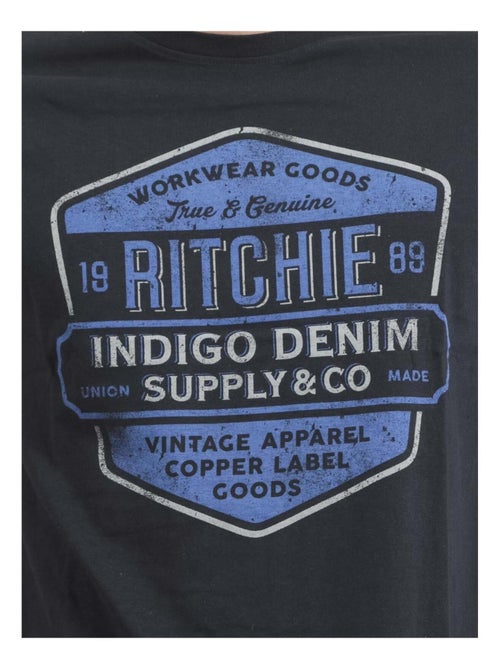 T-shirt girocollo puro cotone JAGNY - Kiabi